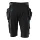 Mascot Shorts mit abnehmbaren Hängetaschen Handwerkershorts schwarz-1