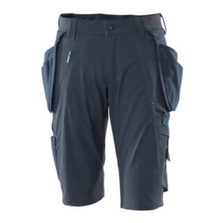 Mascot Shorts mit abnehmbaren Hängetaschen Handwerkershorts schwarzblau