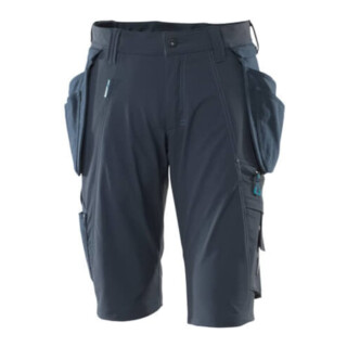 Mascot Shorts mit abnehmbaren Hängetaschen Handwerkershorts Größe C49, schwarzblau