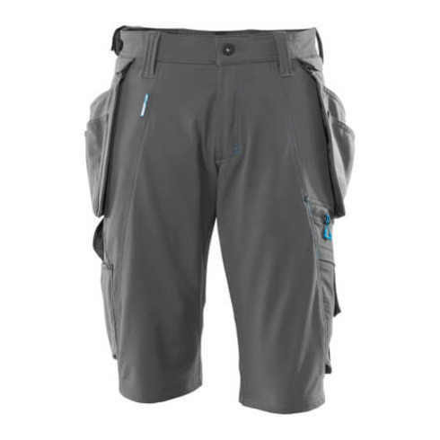 Mascot Shorts mit abnehmbaren Hängetaschen Handwerkershorts Größe C51, dunkelanthrazit