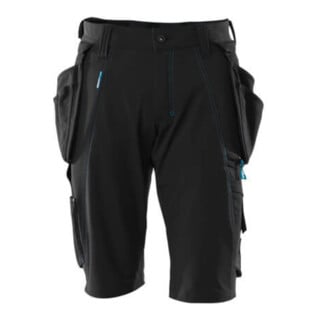 Mascot Shorts mit abnehmbaren Hängetaschen Handwerkershorts Größe C52, schwarz