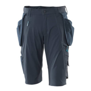 Mascot Shorts mit abnehmbaren Hängetaschen Handwerkershorts Größe C52, schwarzblau