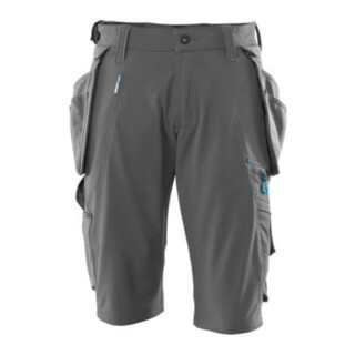 Mascot Shorts mit abnehmbaren Hängetaschen Handwerkershorts dunkelanthrazit