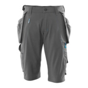 Mascot Shorts mit abnehmbaren Hängetaschen Handwerkershorts dunkelanthrazit