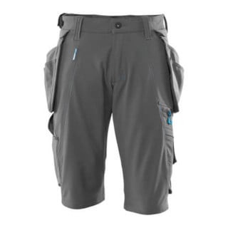 Mascot Shorts mit abnehmbaren Hängetaschen Handwerkershorts Größe C56, dunkelanthrazit
