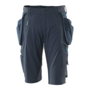 Mascot Shorts mit abnehmbaren Hängetaschen Handwerkershorts schwarzblau