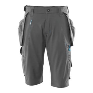 Mascot Shorts mit abnehmbaren Hängetaschen Handwerkershorts Größe C64, dunkelanthrazit