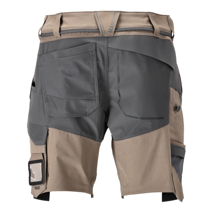 Mascot Shorts Stretch geringes Gewicht Größe 24C52 dunkles sandbeige/anthrazitgrau