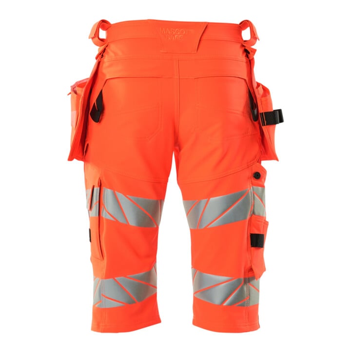 Mascot Shorts ULTIMATE STRETCH C45 hi-vis rot