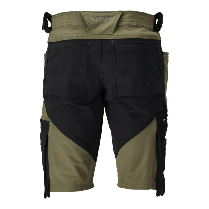Mascot Shorts ULTIMATE STRETCH C49 mossgrün/schwarz
