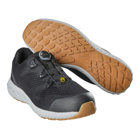 Mascot Sicherheitshalbschuh, S1P mit Boa® Sicherheitshalbschuh, S1P Sicherheitsschuhe schwarz