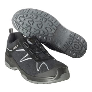 Mascot Sicherheitshalbschuh S3 mit Boa Sicherheitshalbschuh S3 Sicherheitsschuhe Größe 1045, schwarz/silber