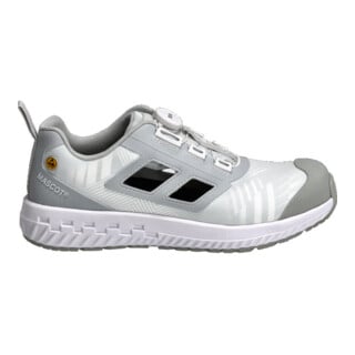 Mascot Sicherheitssandale S1PL BOA® Fit System weiß/hellgrau-meliert Größe 1046