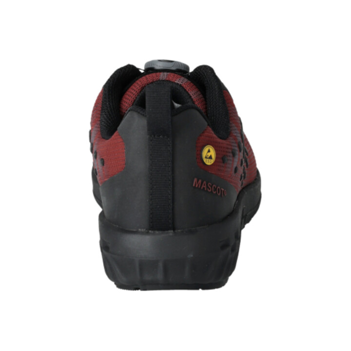 Mascot Sicherheitsschuhe S1P BOA® Fit System Gr. 41 herbstrot schwarz