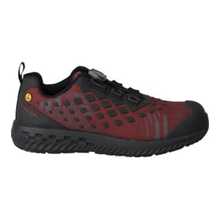 Mascot Sicherheitsschuhe S1P BOA® Fit System Gr. 44 herbstrot schwarz