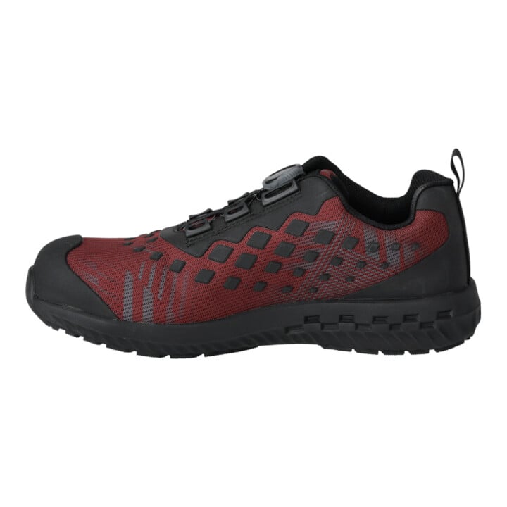 Mascot Sicherheitsschuhe S1P BOA® Fit System Gr. 48 herbstrot schwarz