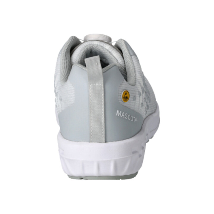 Mascot Sicherheitsschuhe S1P BOA® Fit System Größe 41 weiß/hellgrau-meliert