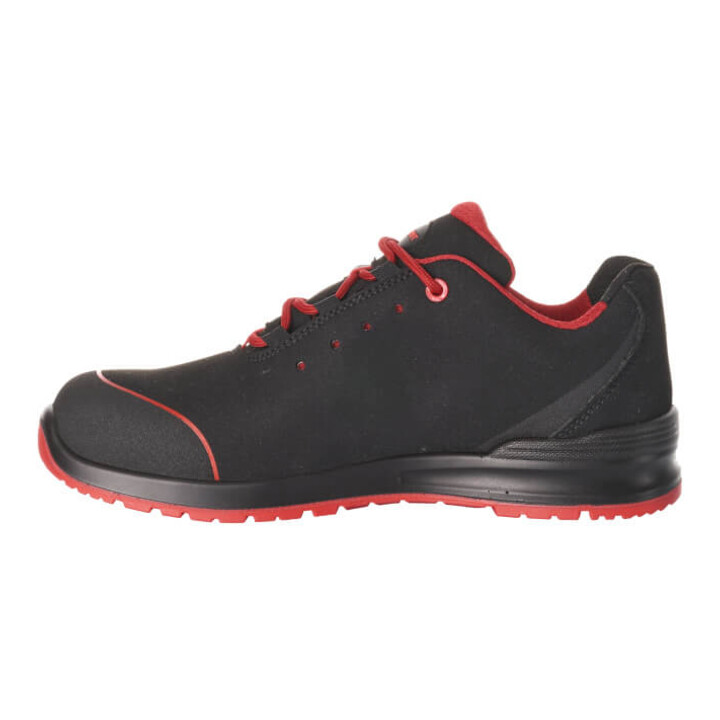Mascot Sicherheitsschuhe S1P schwarz/rot Größe 42 Schnürsenkel