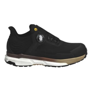 Mascot Sicherheitsschuhe S3S BOA® Fit System Gr. 10/41 Schwarz/dunkles Sandbeige