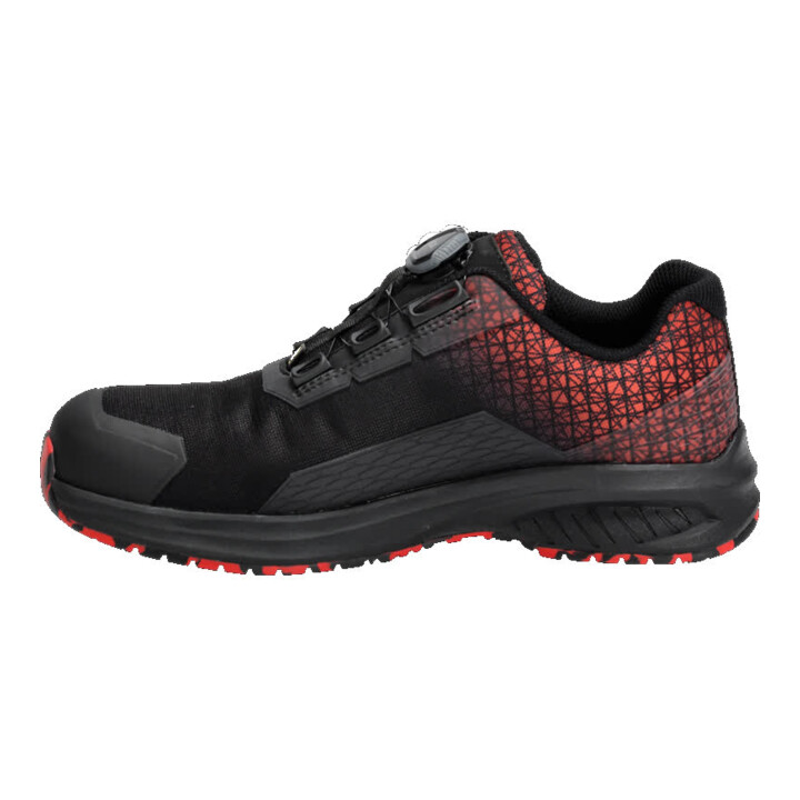 Mascot Sicherheitsschuhe S3S BOA® Fit System Größe 1041 schwarz/verkehrsrot