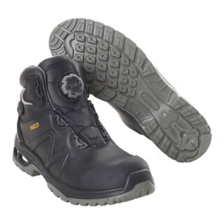 Mascot Sicherheitsstiefel S3 mit Schnürsenkel Sicherheitsstiefel S3 Sicherheitsschuhe Größe 1040, schwarz