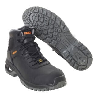 Mascot Sicherheitsstiefel S3 mit Schnürsenkel Sicherheitsstiefel S3 Sicherheitsschuhe Größe 1041, schwarz