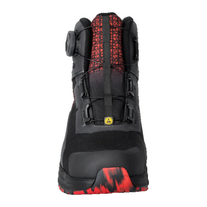 Mascot Sicherheitsstiefel S3S BOA® Fit System Größe 1040 schwarz/verkehrsrot