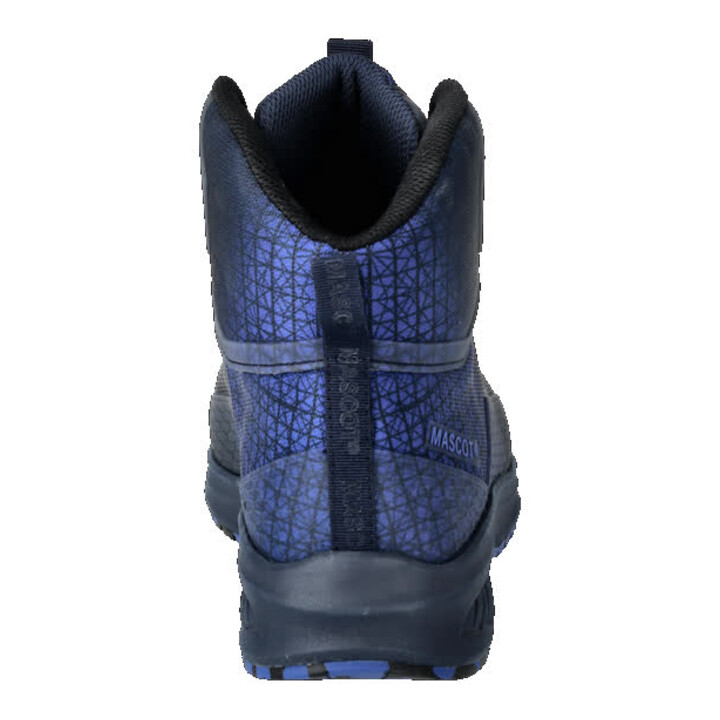 Mascot Sicherheitsstiefel S3S Schnürsenkel schwarzblau/azurblau