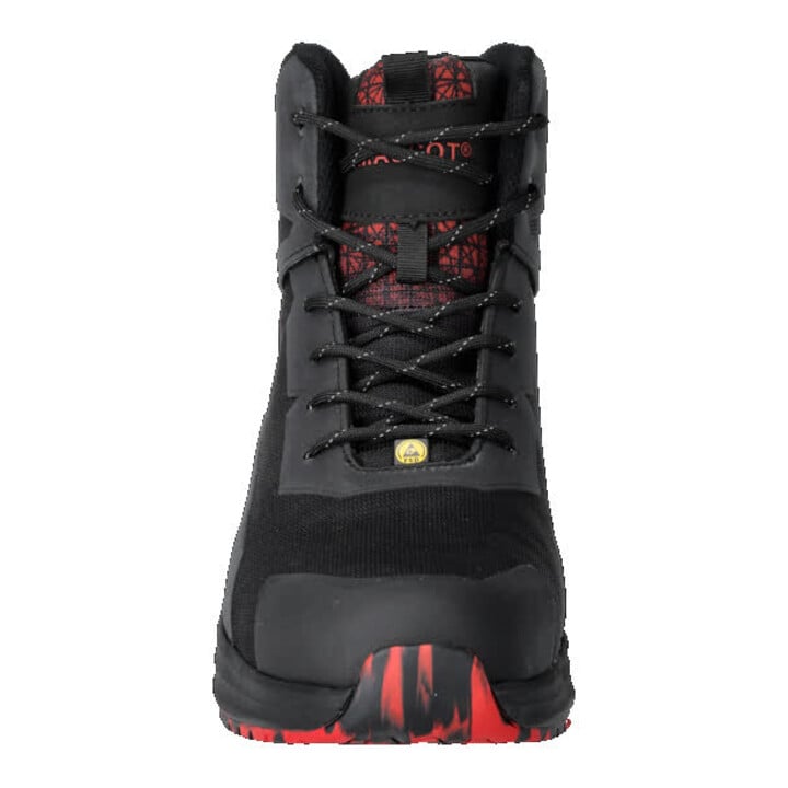 Mascot Sicherheitsstiefelette S3S 1047 schwarz/verkehrsrot