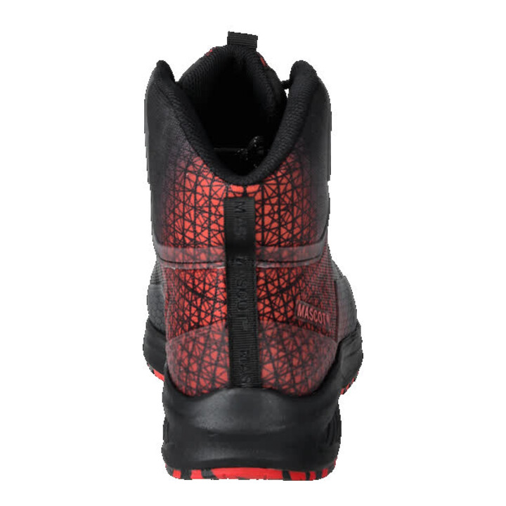 Mascot Sicherheitsstiefelette S3S 1047 schwarz/verkehrsrot