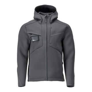 Mascot Soft Shell Jacke 2XL Anthrazitgrau Kapuze moderne Passform