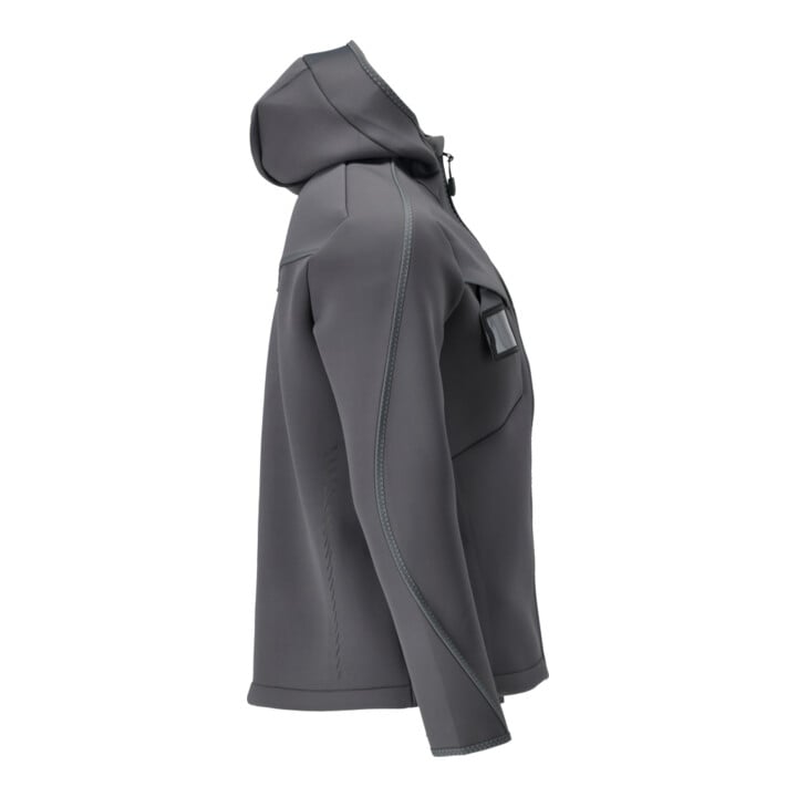 Mascot Soft Shell Jacke 2XL Anthrazitgrau Kapuze moderne Passform