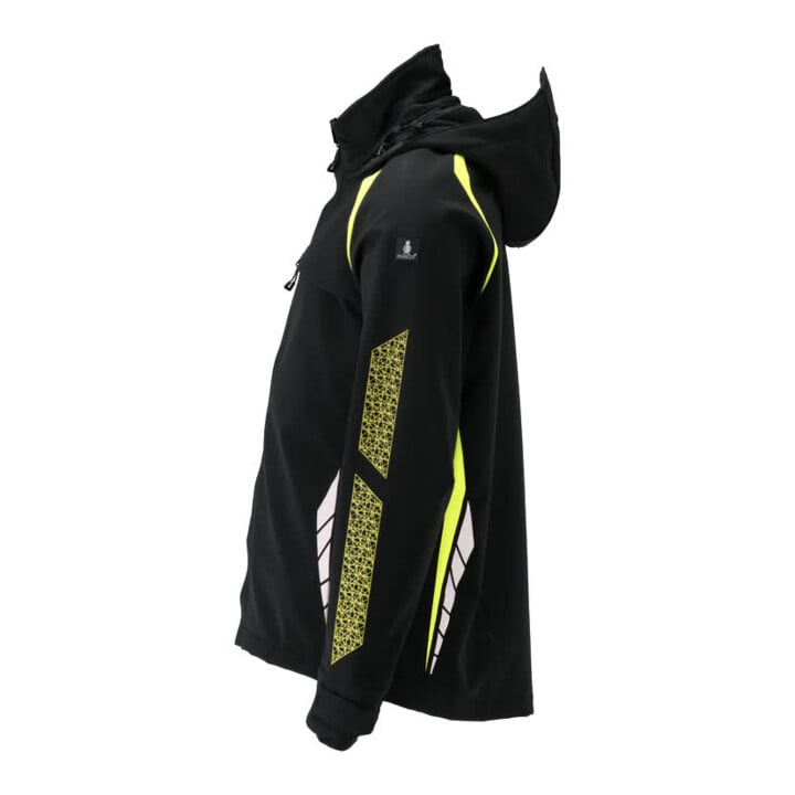 Mascot Soft Shell Jacke 2XL schwarz/hi-vis gelb