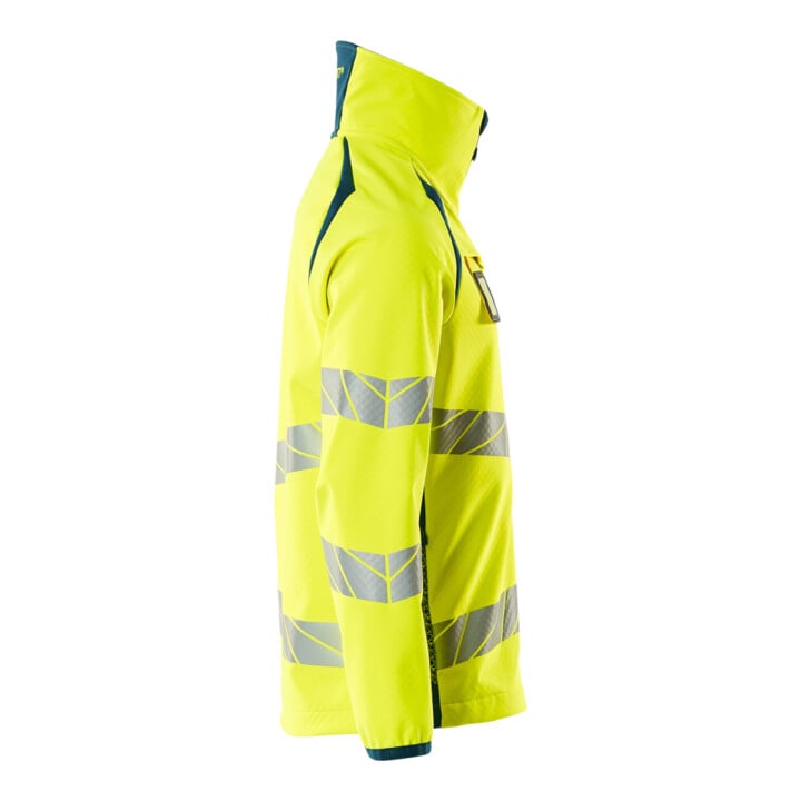 Mascot Soft Shell Jacke 3XL hi-vis gelb/dunkelpetroleum