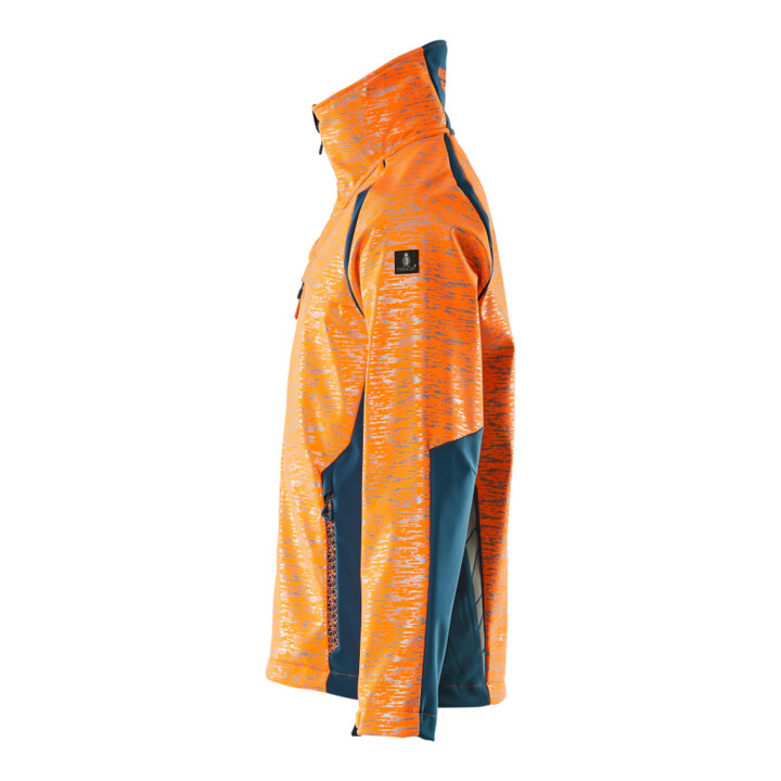 Mascot Soft Shell Jacke 3XL hi-vis orange/dunkelpetroleum Reflexeffekte