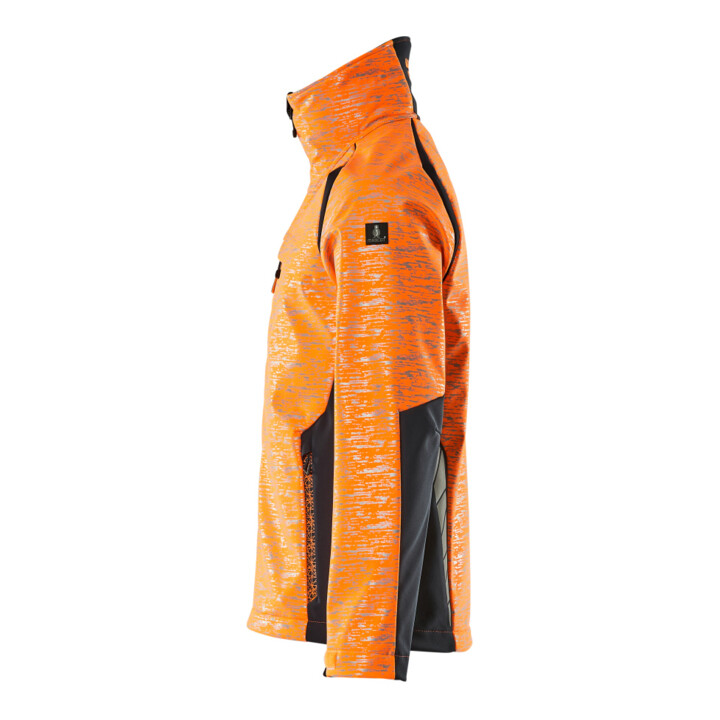Mascot Soft Shell Jacke 3XL hi-vis orange/schwarzblau Reflexeffekte