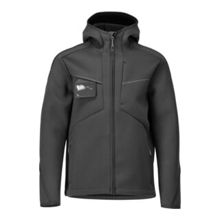 Mascot Soft Shell Jacke 3XL schwarz Kapuze moderne Passform