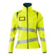 Mascot Soft Shell Jacke 4XL Damenpassform hi-vis gelb/dunkelpetroleum