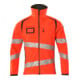 Mascot Soft Shell Jacke 4XL hi-vis rot/dunkelanthrazit