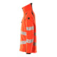 Mascot Soft Shell Jacke 4XL hi-vis rot/dunkelanthrazit