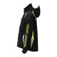 Mascot Soft Shell Jacke 4XL schwarz/hi-vis gelb mit Kapuze