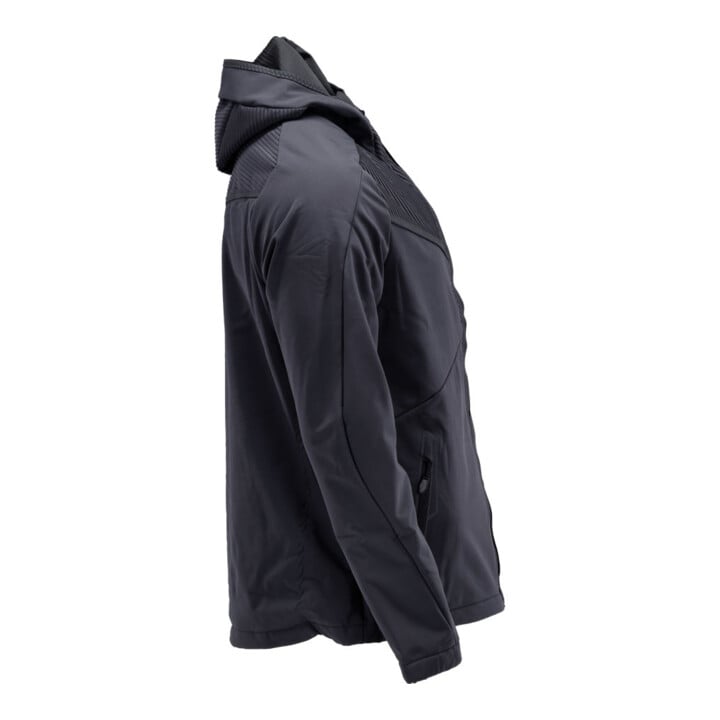 Mascot Soft Shell Jacke 4XL schwarzblau mit Kapuze