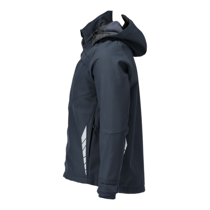 Mascot Soft Shell Jacke 4XL schwarzblau mit Kapuze