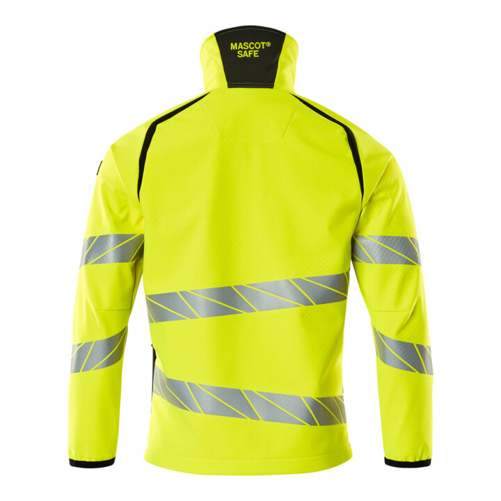 Mascot Soft Shell Jacke 5XL hi-vis gelb/schwarz
