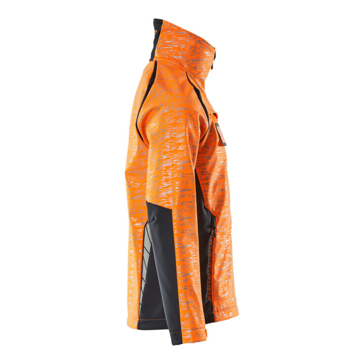 Mascot Soft Shell Jacke 5XL hi-vis orange/schwarzblau Reflexeffekte