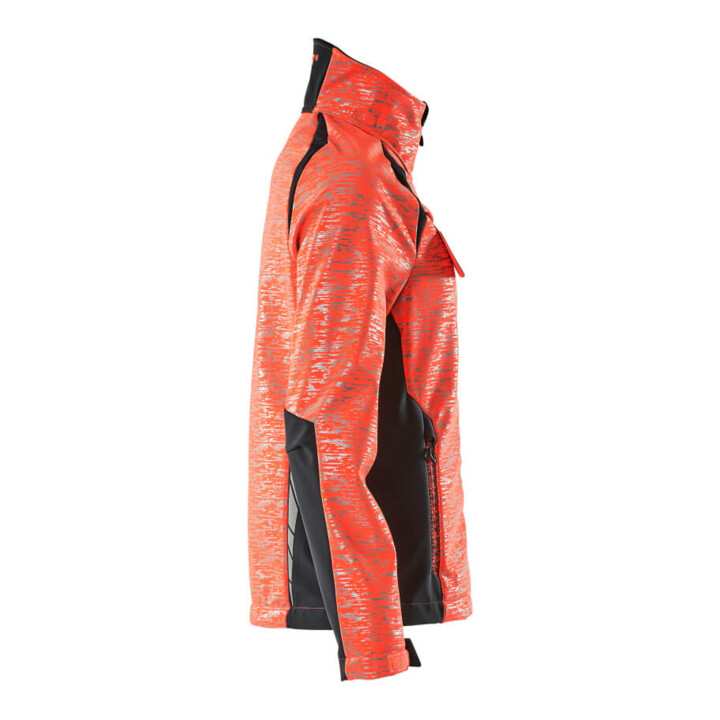 Mascot Soft Shell Jacke 5XL Hi-vis rot/schwarzblau Reflexeffekte
