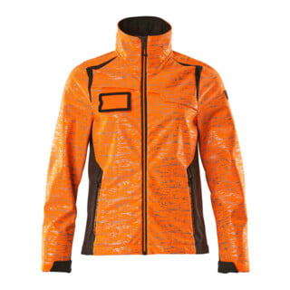 Mascot Soft Shell Jacke Damen hi-vis orange/dunkelanthrazit Reflexeffekte Größe S