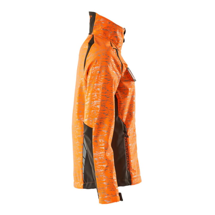 Mascot Soft Shell Jacke Damen hi-vis orange/dunkelanthrazit Reflexeffekte Größe S