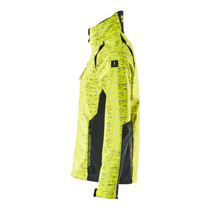 Mascot Soft Shell Jacke Damen L hi-vis gelb/schwarzblau Reflexeffekte