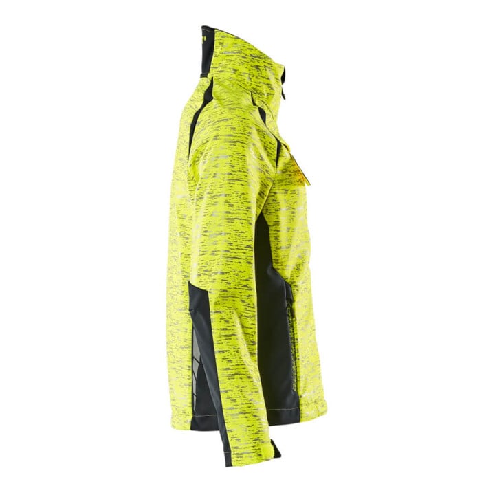 Mascot Soft Shell Jacke Damen L hi-vis gelb/schwarzblau Reflexeffekte